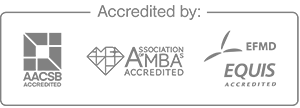 Accredited by AACBS, AMBA and EQUIS