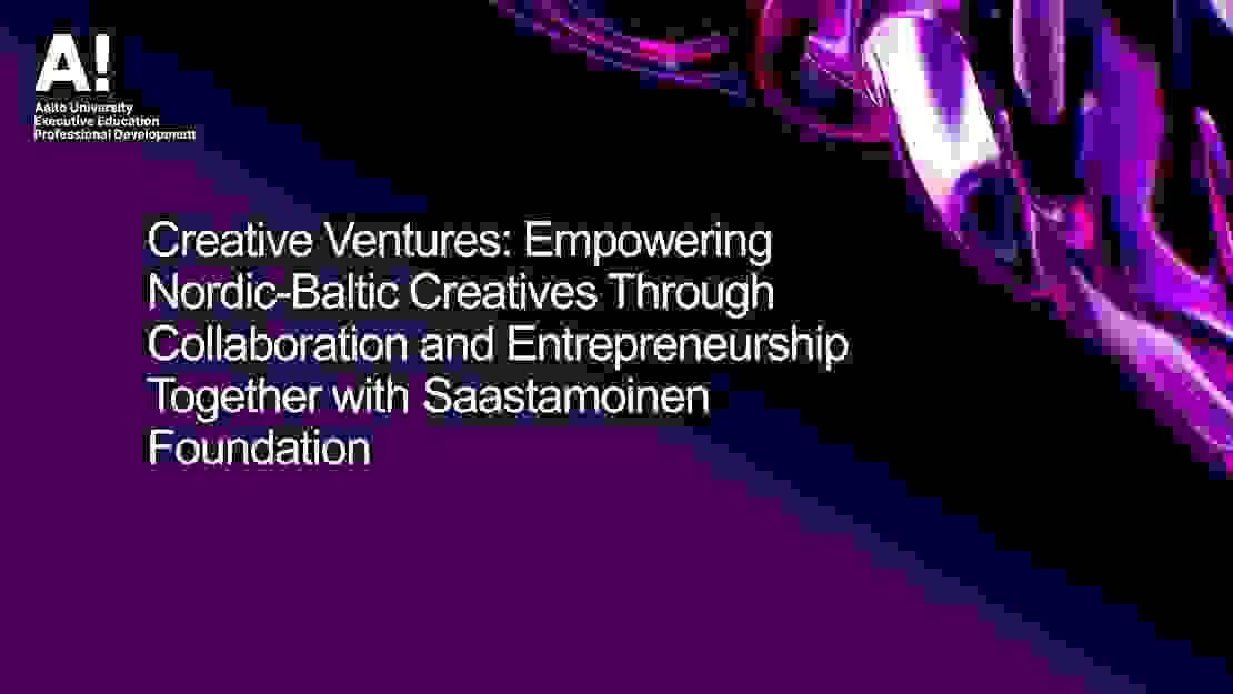 Creative Ventures - Executive Education and Professional Development ...
